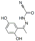 Acetonitrile, [[1-(2,5-dihydroxyphenyl)ethylidene]hydrazino]oxo- (9CI) CAS#: 357295-86-4
