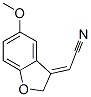 Acetonitrile, (5-methoxy-3(2H)-benzofuranylidene)- (9CI) CAS#: 339549-11-0