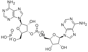 Adenosine, adenylyl-(3'->5')-, mono(hydrogen phosphonate) (ester) CAS#: 33009-07-3