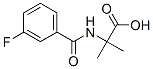 Alanine, N-(3-fluorobenzoyl)-2-methyl- CAS#: 128396-74-7