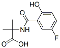 Alanine,  N-(5-fluoro-2-hydroxybenzoyl)-2-methyl- CAS#: 128396-76-9