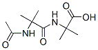 Alanine, N-(N-acetyl-2-methylalanyl)-2-methyl- (9CI) CAS#: 118724-99-5