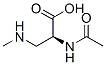 Alanine, N-acetyl-3-(methylamino)- (9CI) CAS#: 119945-11-8