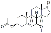 Androst-5-en-17-one, 3-(acetyloxy)-7-methoxy-, (3beta,7beta)- (9CI) CAS#: 37976-91-3