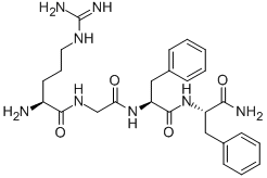 Arg-gly-phe-phe-NH2 CAS#: 34367-74-3
