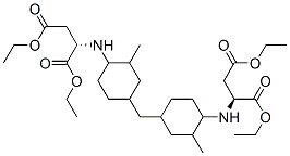 Aspartic acid, N,N-methylenebis(2-methyl-4,1-cyclohexanediyl)bis-, tetraethyl ester CAS#: 136210-32-7