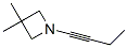 Azetidine, 1-(1-butynyl)-3,3-dimethyl- (9CI) CAS#: 116272-84-5