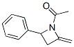 Azetidine, 1-acetyl-2-methylene-4-phenyl- (9CI) CAS#: 294862-16-1