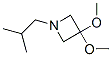 Azetidine, 3,3-dimethoxy-1-(2-methylpropyl)- (9CI) CAS#: 341978-92-5