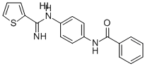 BENZAMIDE, N-[4-[(IMINO-2-THIENYLMETHYL)AMINO]PHENYL]-, MONOHYDRIODIDE CAS#: 168896-11-5