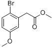 BENZENEACETIC ACID, 2-BROMO-5-METHOXY-, METHYL ESTER CAS#: 117565-90-9