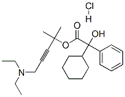 BENZENEACETIC ACID, ALPHA-CYCLOHEXYL-ALPHA-HYDROXY-, 4-(DIETHYLAMINO)-1,1-DIMETHYL-2-BUTYNYL ESTER, HYDROCHLORIDE CAS#: 129927-33-9