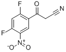 BENZENEPROPANENITRILE, 2,4-DIFLUORO-5-NITRO-B-OXO- CAS#: 267880-97-7