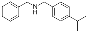 BENZYL-(4-ISOPROPYL-BENZYL)-AMINE CAS#: 346700-52-5