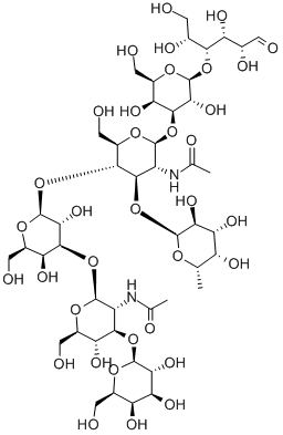 BETA-GAL-[1->3]-BETA-GLCNAC-[1->3]-BETA-GAL-[1-4][ALPHA-FUC-(1->3)]-BETA-GLCNAC-[1->3]-BETA-GAL-[1->4]-GLC CAS#: 115236-58-3