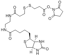 BIOTIN DISULFIDE N-HYDROXY-SUCCINIMIDE ESTER CAS#: 142439-92-7