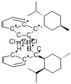 (-)-BIS[1-[(1'S,2'S,5'R)-2'-I-PROPYL-5'-METHYLCYCLOHEXYL]INDENYL]ZIRCONIUM (IV) DICHLORIDE CAS#: 148347-88-0