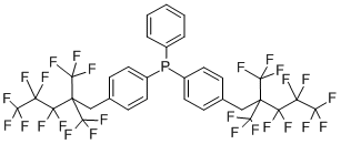 BIS[4-(1H,1H,2H,2H-PERFLUOROHEXYL)PHENYL]PHENYLPHOSPHINE CAS#: 322647-83-6