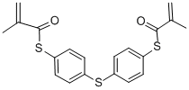 BIS(4-METHACRYLOYLTHIOPHENYL) SULFIDE CAS#: 129283-82-5