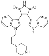 BISINDOLYLMALEIMIDE VII CAS#: 137592-47-3