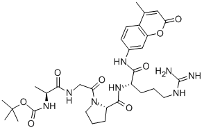 BOC-ALA-GLY-PRO-ARG-7-AMINO-4-METHYLCOUMARIN CAS#: 118850-78-5