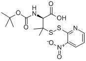 BOC-BETA,BETA-DIMETHYL-D-CYS(NPYS)-OH CAS#: 153815-23-7