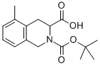 BOC-DL-5-METHYL-1,2,3,4-TETRAHYDROISOQUINOLINE-3-CARBOXYLIC ACID, 98 CAS#: 155367-45-6