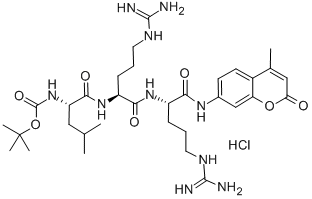 BOC-LEU-ARG-ARG-AMC HCL CAS#: 133605-56-8