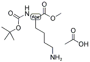 BOC-LYS-OME ACETATE SALT CAS#: 136832-75-2