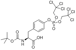BOC-TYR(PO3(CL3ET)2)-OH CAS#: 162518-54-9