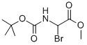 BROMO-[[(1,1-DIMETHYLETHOXY)CARBONYL]AMINO]ACETIC ACID METHYL ESTER CAS#: 138219-39-3