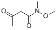 BUTANAMIDE, N-METHOXY-N-METHYL-3-OXO- CAS#: 133146-85-7