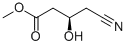 BUTANOIC ACID, 4-CYANO-3-HYDROXY-, METHYL ESTER, (3R)- CAS#: 141942-84-9