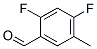Benzaldehyde, 2,4-difluoro-5-methyl- (9CI) CAS#: 315204-36-5
