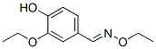 Benzaldehyde, 3-ethoxy-4-hydroxy-, O-ethyloxime (9CI) CAS#: 318951-99-4
