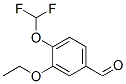 Benzaldehyde, 4-(difluoromethoxy)-3-ethoxy- (9CI) CAS#: 162401-73-2