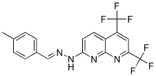 Benzaldehyde, 4-methyl-, [5,7-bis(trifluoromethyl)-1,8-naphthyridin-2-yl]hydrazone (9CI) CAS#: 338962-11-1