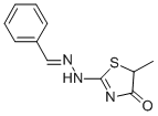 Benzaldehyde, (4,5-dihydro-5-methyl-4-oxo-2-thiazolyl)hydrazone CAS#: 32003-25-1
