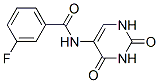 Benzamide, 3-fluoro-N-(1,2,3,4-tetrahydro-2,4-dioxo-5-pyrimidinyl)- (9CI) CAS#: 333343-48-9