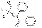 Benzamide,  4-methyl-N-[2-(trichloroacetyl)phenyl]-  (9CI) CAS#: 146774-74-5