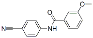 Benzamide, N-(4-cyanophenyl)-3-methoxy- (9CI) CAS#: 364742-59-6