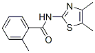 Benzamide, N-(4,5-dimethyl-2-thiazolyl)-2-methyl- (9CI) CAS#: 377057-99-3