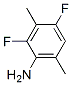 Benzenamine, 2,4-difluoro-3,6-dimethyl- (9CI) CAS#: 119916-16-4