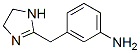 Benzenamine,  3-[(4,5-dihydro-1H-imidazol-2-yl)methyl]- CAS#: 387864-94-0