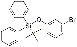 Benzene, 1-broMo-3-[[(1,1-diMethylethyl)diphenylsilyl]oxy]- CAS#: 133772-45-9