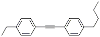 Benzene, 1-butyl-4-[(4-ethylphenyl)ethynyl]- CAS#: 117392-63-9