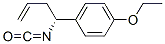 Benzene, 1-ethoxy-4-(1-isocyanato-3-butenyl)-, (R)- (9CI) CAS#: 142935-67-9