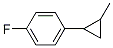 Benzene, 1-fluoro-4-(2-methylcyclopropyl)- (9CI) CAS#: 344747-79-1