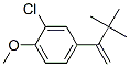 Benzene, 2-chloro-4-(2,2-dimethyl-1-methylenepropyl)-1-methoxy- CAS#: 146558-40-9