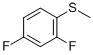Benzene, 2,4-difluoro-1-(methylthio)- (9CI) CAS#: 130922-40-6